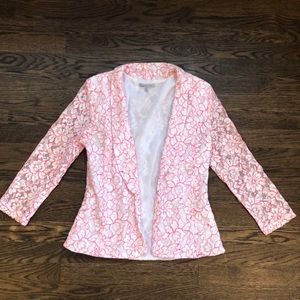 Floral Pink Blazer